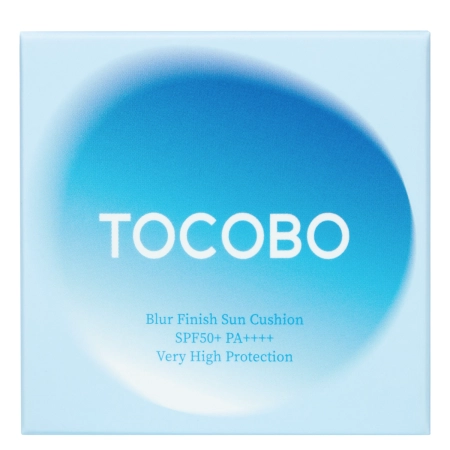 Tocobo - Blur Finish Mini Sun Cushion - Krém s SPF v polštářku - 01 Cotton Blue - 5 g