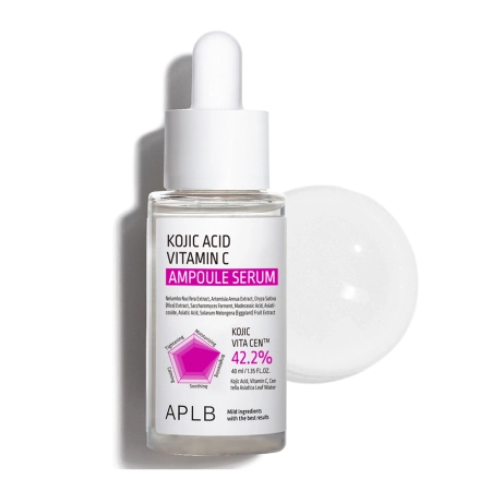 APLB - Kojic Acid Vitamin C Ampoule Serum - Revitalizační sérum na obličej - 40 ml
