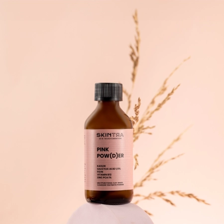 SkinTra - Pink Pow(d)er - Multifunkční čisticí a enzymatický pudr na bázi jílu - 40 g