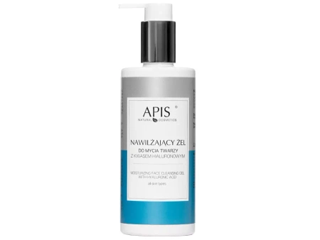 Apis - Moisturizing Face Cleansing Gel with Hyaluronic Acid - Hydratační čisticí gel s kyselinou hyaluronovu - 300 ml 