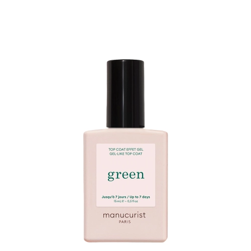 Manucurist - Green - Top Coat Sunshine - Top s efektem gelu - 15 ml