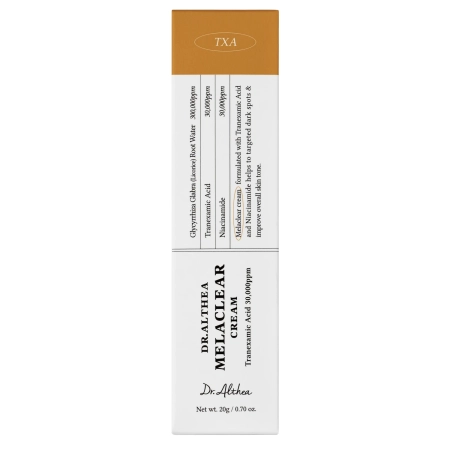 Dr. Althea - Melaclear Cream - Lokální krém na pigmentové skvrny rém na skvrny - 20 g