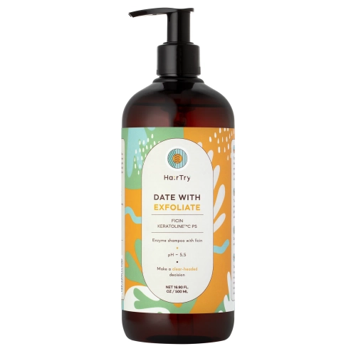HairTry - Date With Exfoliate - Enzymatický šampon - 500 ml