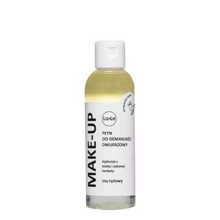 La-Le - Dvoufázový odličovač - Hydrolát bílého a zeleného čaje s rýžovým olejem - 100 ml