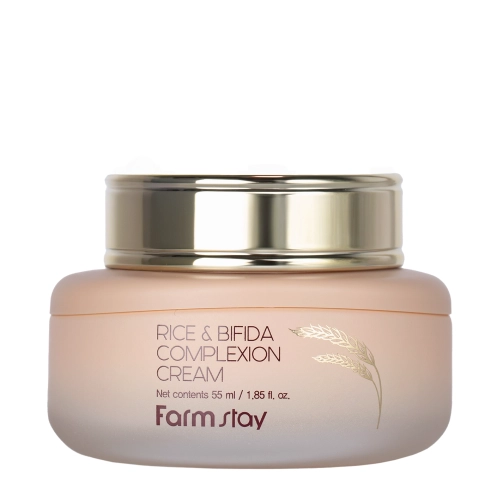 Farmstay - Rice & Bifida Complexion Cream - Hydratační krém na obličej - 55 ml