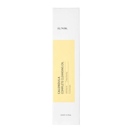 iUNIK - Calendula Complete Cleansing Oil - Odličovací olej s výtažkem z měsíčku - 200 ml