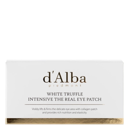 d’Alba - White Truffle Intensive The Real Eye Patch - Náplasti pod oči s bílým lanýžem - 90 g