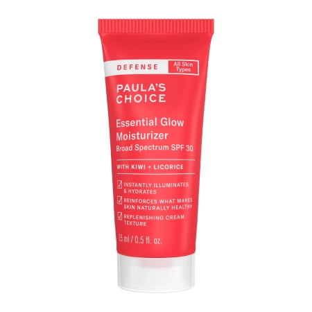 Paula's Choice - Defense - Essential Glow Moisturiser SPF30 - Rozjasňující a hydratační krém s minerálními filtry SPF30 - 15 ml