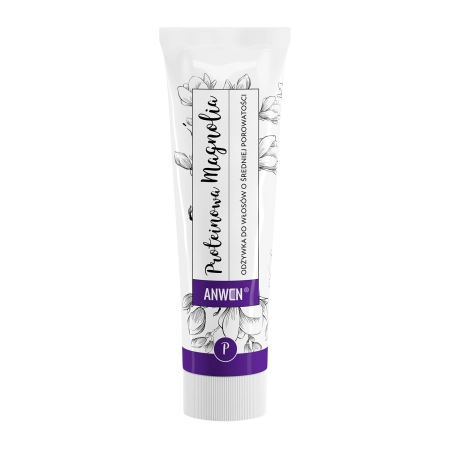 Anwen - Proteinová magnolie - Kondicionér na vlasy se střední pórovitostí - hliníkový obal - 100 ml