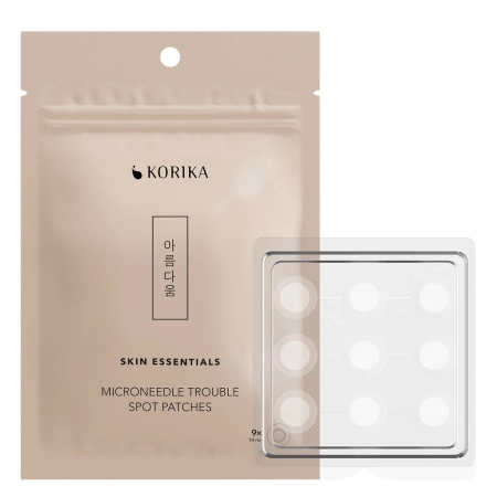 KORIKA - Skin Essentials Microneedle Trouble Spot Patches - Náplasti na pupínky s mikrojehličkami - 9 ks