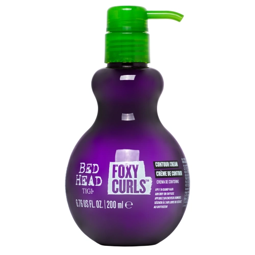TIGI - Bed Head - Foxy Curls Contour Cream - Krém pro fixaci kudrlin - 200 ml