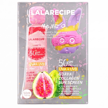 LalaRecipe - Guava Collagen Sun Cream - Vyhlazující opalovací krém SPF50+ PA++++ - 50 ml
