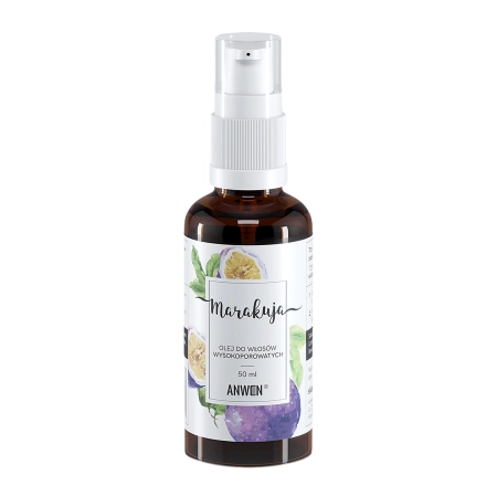 Anwen - Marakujový olej - Olej na vlasy s vysokou pórovitostí - 50 ml