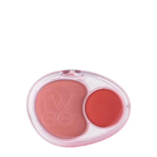 Fwee - Mellow Dual Blusher - Dvojitá tvářenka - CR02 Baby Smile - 7,2 g