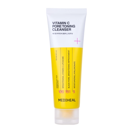 Mediheal - Vitamic C Pore Toning Cleanser - Čisticí pěna na obličej s vitamínem C - 120 ml