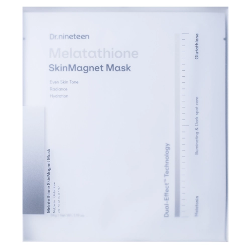 Dr.nineteen - Melatathione Skin Magnet Mask - Sada rozjasňujících hydrogelových masek - 4x34g