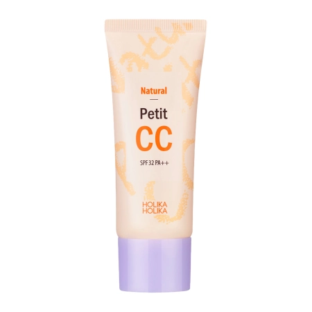 Holika Holika - Natural Petit CC - Lehký tónovací CC krém v teplém odstínu béžové - 30 ml