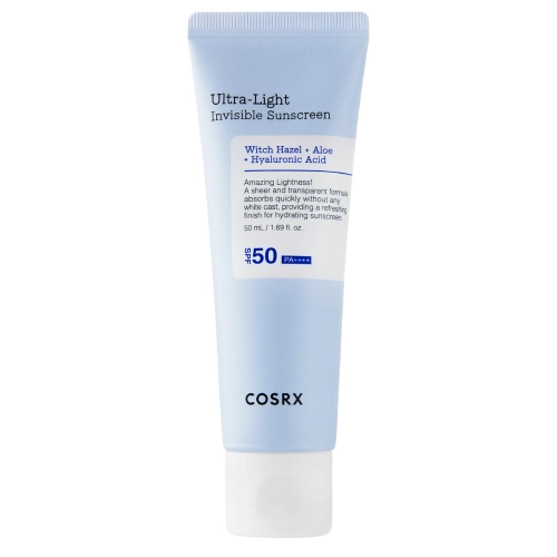 COSRX - Ultra - Light Invisible Sunscreen SPF50+/PA++++ - Lehký hydratační opalovací krém - 50 ml