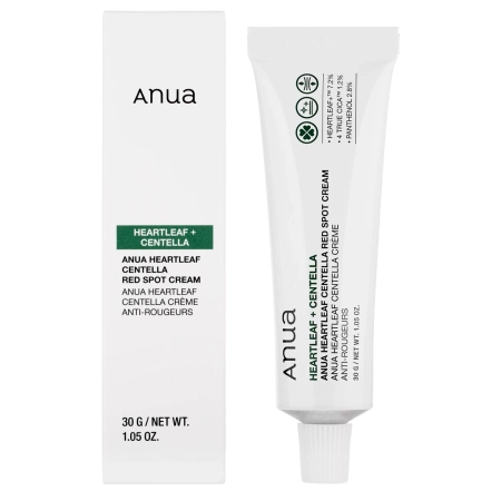 Anua - Heartleaf Centella Red Spot Cream - Zklidňující krém na problematickou pleť - 30 g