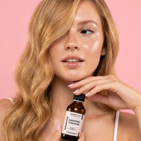 SkinTra - Smoother Than Ever - Sérum s 12% kyselinou mléčnou na tělo a obličej - 100 ml 