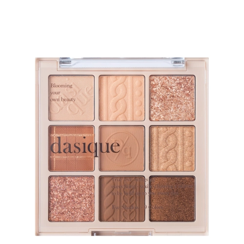 Dasique - Shadow Palette Knit Edition - Paletka očních stínů - #15 Beige Knit - 8.7 g