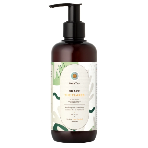 HairTry - Brake the flakes - Normalizační šampon s kyselinou salicylovou - 250 ml