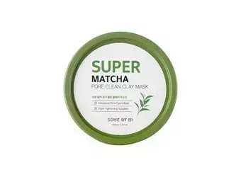 Some By Mi - Super Matcha Pore Clean Clay Mask - Čisticí jílová maska s čajem Matcha - 100 g