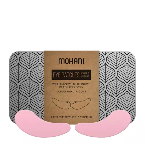 Mohani - Znovupoužitelné silikonové polštářky pod oči - Pink