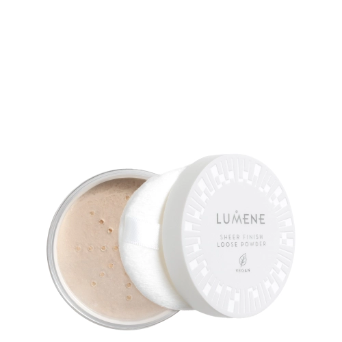 Lumene - Sheer Finish Loose Powder - Transparentní pudr - Sypký - 8 g
