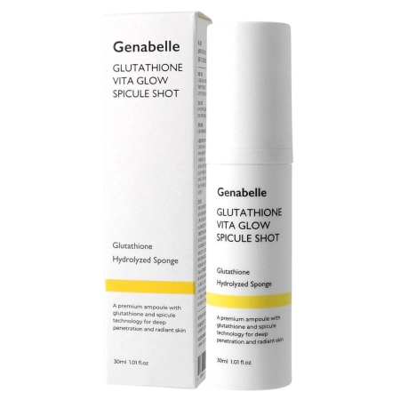 Genabelle - Glutathione Vita Glow Spicule Shot - Rozjasňujezářivé sérum na obličej - 30 ml