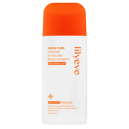lilyeve - Grow Turn 3D Volume Shampoo - Posilující šampon na vlasy a pokožku hlavy - 200 ml
