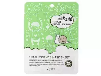 Esfolio - Pure Skin Snail Essence Mask Sheet - Textilní maska se šnečím slizem - 25 ml