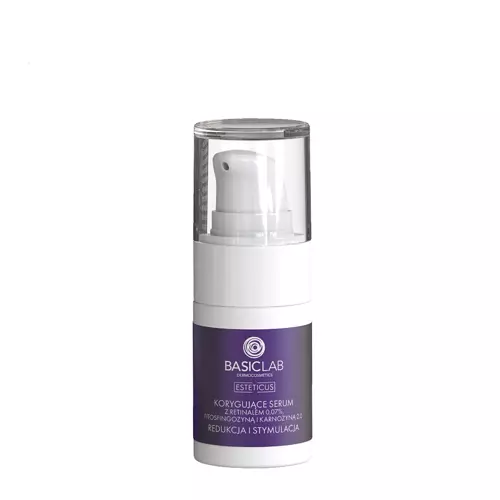 Basiclab - Esteticus - Redukce a stimulace - Korekční sérum s Retinalem 0,07 %, fytosfingosinem a karnosinem 2.0 - 15 ml