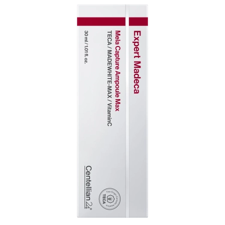 Centellian24 - Madeca Mela Capture Ampoule Max - Rozjasňující a hydratační sérum na obličej - 30 ml