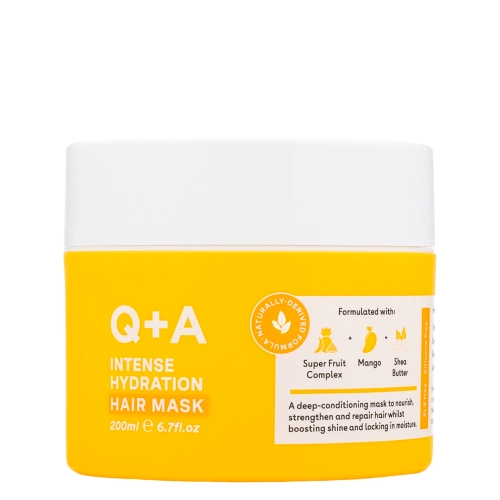 Q+A - Intense Hydration Hair Mask - Intenzivně hydratační maska na vlasy - 200 ml