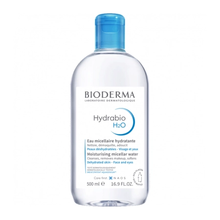 Bioderma - Hydrabio H2O - Micelární voda pro dehydratovanou pleť - 500 ml