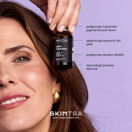 SkinTra - Light Your Skin - Sérum s vitaminem C 20% a kyselinou ferulovou - 30 ml