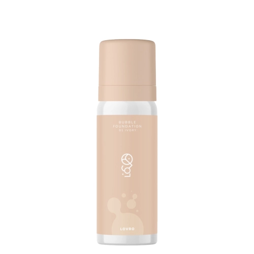 LOVRO - Bubble Foundation - Make-up s lehkým rozjasňujícím složením - 01 Ivory - 50 ml