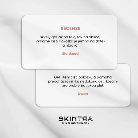 SkinTra - Salicylove - Čisticí gel na obličej a tělo s kyselinou salicylovou - 250 ml 