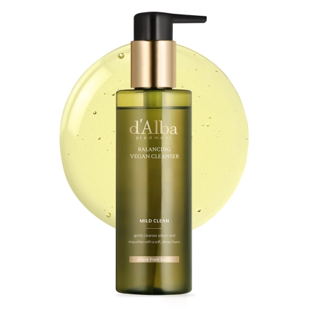 d'Alba - Mild Skin Balancing Vegan Cleanser - Hydratační a zklidňující gel na mytí obličeje - 200 ml