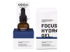 Veoli Botanica - Focus Hydration Gel - Vysoce hydratační gelové sérum s trojí kyselinou hyaluronovou a čajem Kombuchka - 30 ml