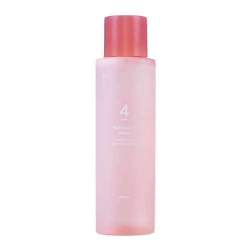 Numbuzin - No.4 Hydration Glow Mineral Toner - Minerální hydratační tonikum - 200 ml