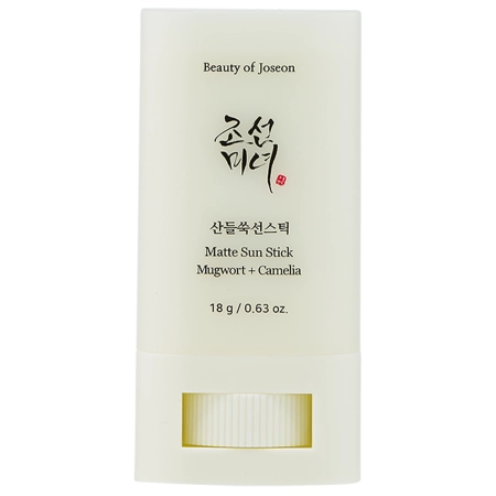 Beauty of Joseon - Matte Sun Stick Mugwort + Camelia SPF50+/PA++++ - Matující SPF tyčinka - 18 g