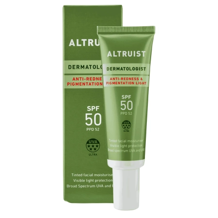 Altruist - Anti-Redness & Pigmentation SPF50 Light - Krém SPF 50 redukující zarudnutí a pigmentové skvrny - 30 ml