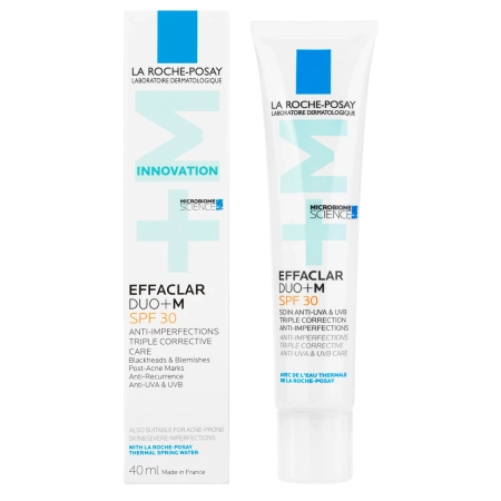 La Roche-Posay - Effaclar Duo+ SPF30 - Krém proti nedokonalostem s UV ochranou - 40 ml