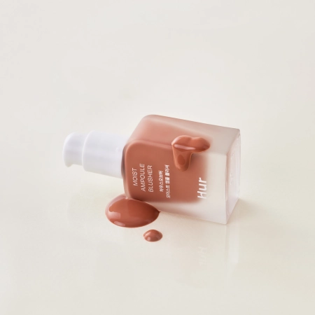House of Hur - Moist Ampoule Blusher - Nude Beige - Hydratační tekutá tvářenka - 20 ml