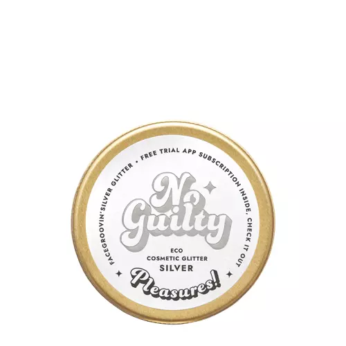 Ministerstwo Dobrego Mydła - Facegroovin' - Silver - Bio třpytky na obličej a tělo - 10 g