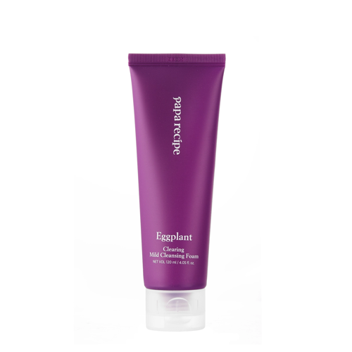 Papa Recipe - Eggplant Clearing Mild Cleansing Foam - Čisticí pěna na obličej - 120 ml