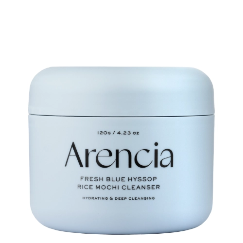 Arencia - Fresh Blue Hyssop Rice Mochi Cleanser - Hydratační čisticí pasta na obličej - 120 g