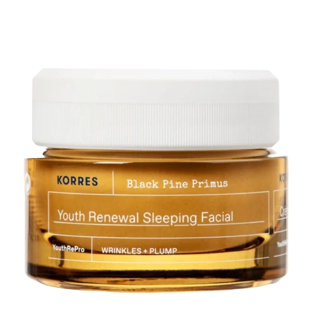 Korres - Black Pine Primus Sleeping Facial - Noční krém proti vráskám - 40 ml